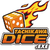 立川骰子 logo